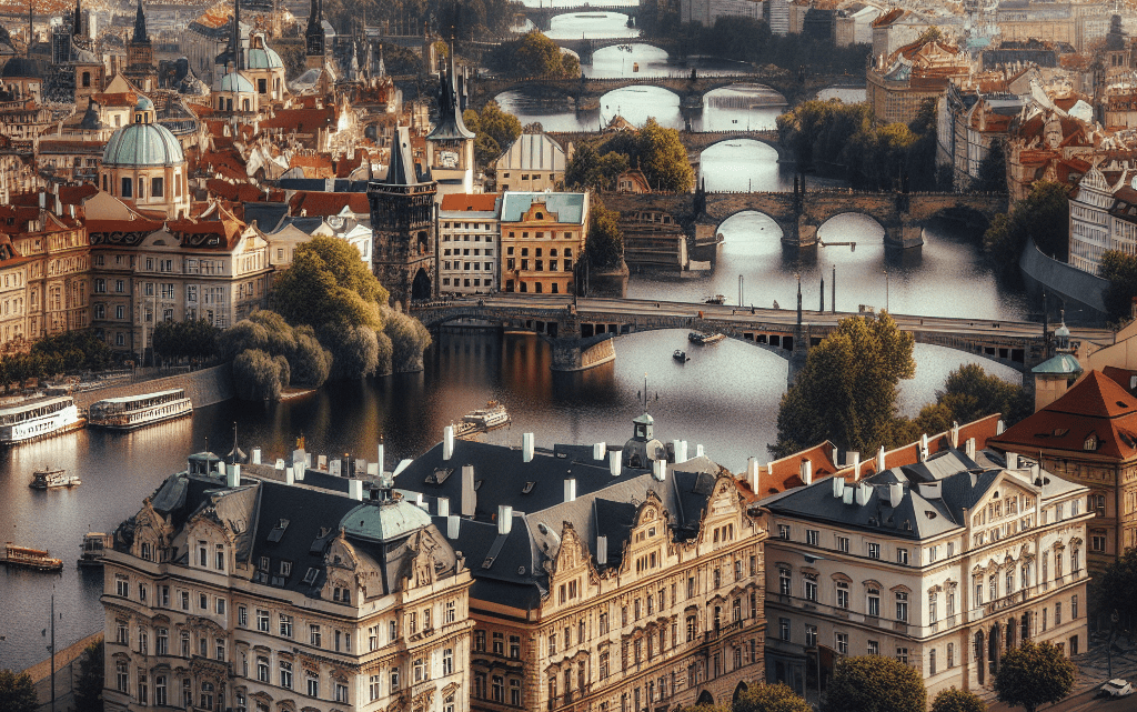 Die Entstehung Prags: Eine Stadt geformt durch Geografie