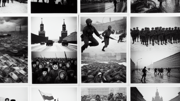 Einzigartige Fotografien aus der Zeit des russisch geführten Einmarsches in der Tschechoslowakei 1968