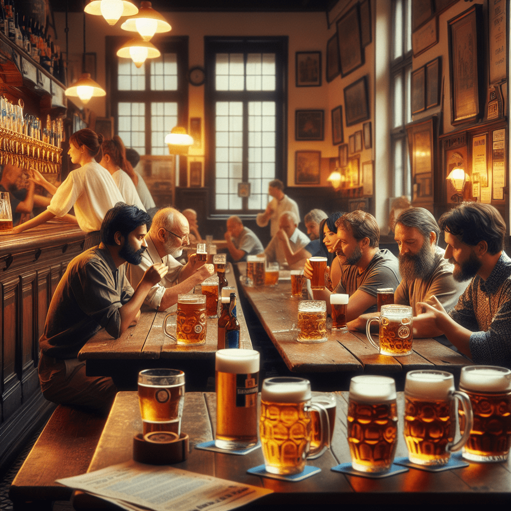 Die Freuden des Biergenusses in Prag