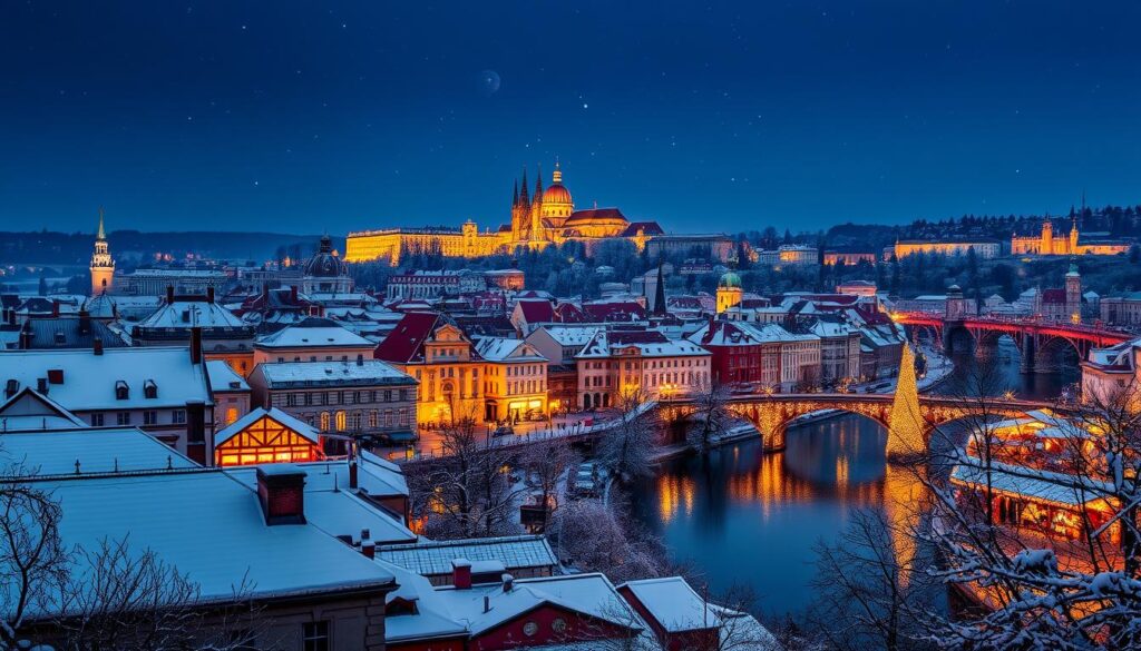 Prager Winterlandschaft