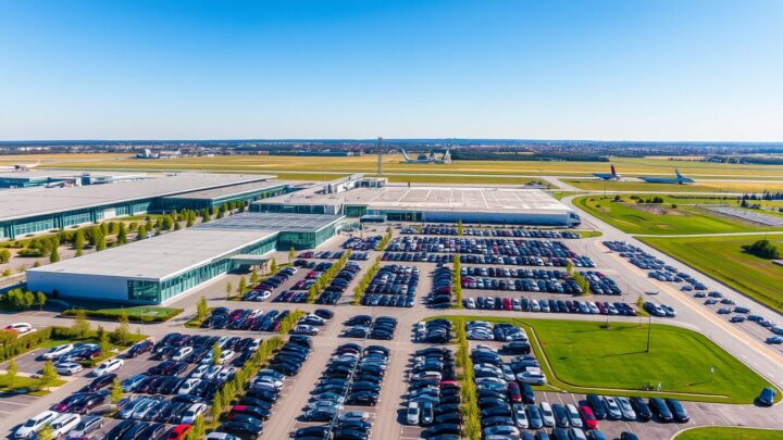 Günstig am Prag Flughafen parken – Parkplätze buchen