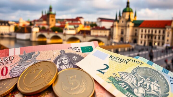 Prag Währung – tschechische Krone